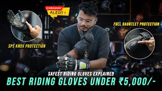 Best Riding Gloves Under ₹5000  Best In Budget Riding Gloves Explained [upl. by Baxy]