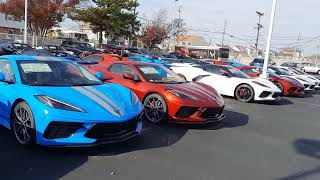 Corvettes At Ciocca Dealer [upl. by Annehs942]