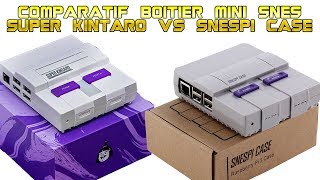 Comparatif boitier mini snes kintaro et snespi case pour raspberry pi [upl. by Granlund114]