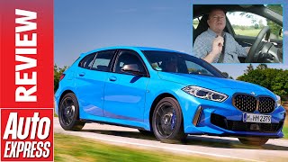 New BMW M135i review  BMWs hottest 1 Series hatchback on the road [upl. by Raffaj]