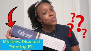 UNBOXING Cateared Mystery Diamond Painting Kit PART 1 [upl. by Dazraf149]