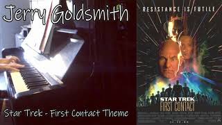 Star Trek  First Contact Theme Jerry Goldsmith  Piano [upl. by Foster7]