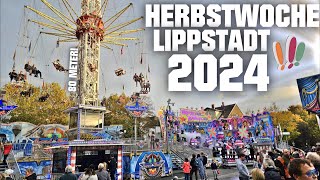 Herbstwoche in Lippstadt 2024 ► Kirmes Fahrgeschäfte Mix │MGX [upl. by Sue]