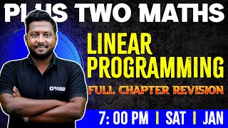 Plus Two Maths  Linear Programming  Chapter 12  Full Chapter  Exam Winner Plus Two [upl. by Aehs]