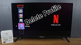 How to Delete Netflix Profile on Smart TV [upl. by Iblok268]