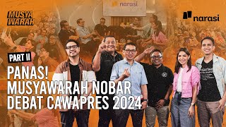 LIVE Part 2 Nobar Debat Cawapres 2024  Musyawarah [upl. by Robbins]