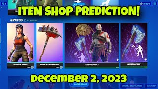 December 2 2023 Fortnite Item Shop CONFIRMED [upl. by Hootman]