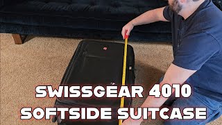 Swissgear 4010 Softside Large Suitcase Overview [upl. by Depoliti770]