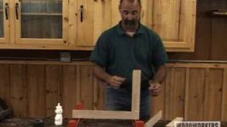 Woodworking Project  Cabinet Door Assembly [upl. by Claire]