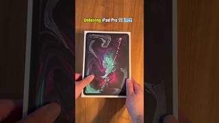 Unboxing iPad Pro 11 inch apple ipadpro shorts [upl. by Karyn520]