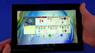 Lenovo IdeaTab S6000 unboxing and demo [upl. by Nancey680]