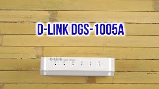 Распаковка DLink DGS1005A [upl. by Marven]