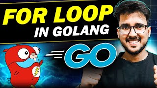 For loop Golang  Golang projects for beginners golangtutorial backend developers [upl. by Lemay]