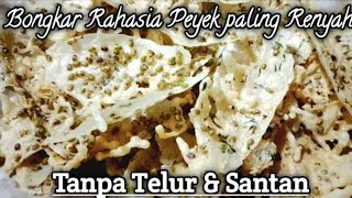 RESEP PEYEK KACIJO  KELAPA PARUT  HASILNYA SUPER RENYAH amp TAHAN LAMA [upl. by Bergman]