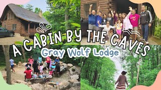 Epic Log Cabin Experience  Gray Wolf Lodge  Hocking Hills OH  Secluded Cabins by the Caves [upl. by Florence]