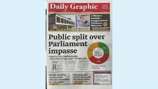 Public Split Over Parl Impasse Majority rates legislature poor others rate average  AM Newspaper [upl. by Nyasuh452]