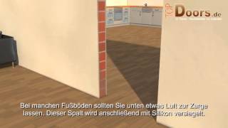 Innentüren einfach montieren  TopDoors [upl. by Ykcor706]