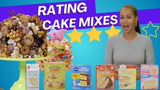 Cake Mix Showdown Reviewing rating and ranking ALL the cake mixes for you  How to Cake It [upl. by Mollie804]