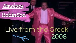 smokey robinson Live from the greek theatre los angeles 2008 [upl. by Quick]