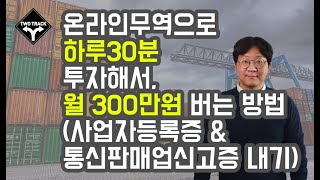 사업자등록증 amp 통신판매업신고증 내기 [upl. by Annairoc]