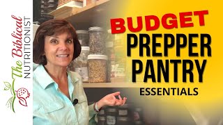 94 Foods I Keep In My Prepper Pantry  Budget Prepper Pantry Tips 2024 [upl. by Bor]