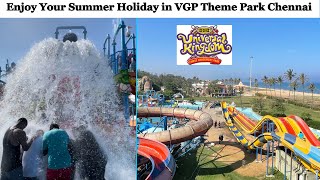 VGP Universal Kingdom  Entry Ticket  Water Rides amp Dry Rides  VGP Theme Park Chennai [upl. by Wier]