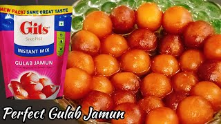 Gulab Jamun RecipeGits Instant Mix Gulab Jamun Recipe How to Make Perfect Gits Gulab Jamun [upl. by Navillus537]