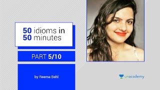 Idioms And Phrases With Meanings By Reema Behl  Part 5 [upl. by Ard528]