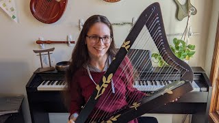 Harpsicle Harp Review and Demonstration  The Perfect Travel Harp [upl. by Alice]