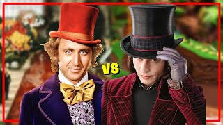 Willy Wonka e A Fantástica Fábrica de Chocolate  Original VS Remake  Qual é o Melhor [upl. by Amsirhc402]