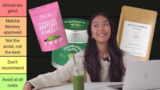 Ranking 25 Popular Matcha Brands  Chamberlain Coffee Pique Matchaful Nekohama Jade Leaf amp More [upl. by Disini]