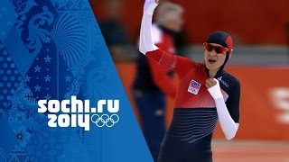 Ladies 5000m Speed Skating  Sablikova Wins Gold  Sochi 2014 Winter Olympics [upl. by Syst191]