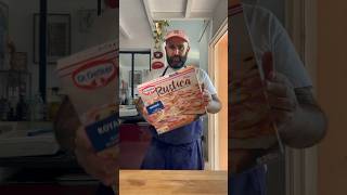 🍕Pizza surgelée VS pizza maison pizzaiolo pizzalover shorts [upl. by Manaker65]