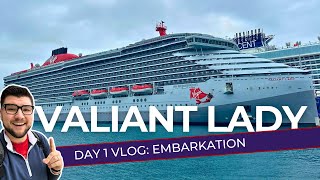 Embarkation Vlog  Valiant Lady  Virgin Voyages January 2024 [upl. by Lihp]