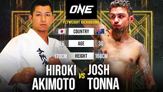 KYOKUSHIN KARATE Meets Kickboxing 🥋🥊 Hiroki Akimoto vs Josh Tonna [upl. by Roselin]