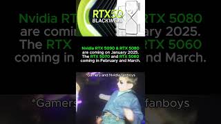 Nvidia RTX 5090 amp RTX 5080 are coming in January 2025 RTX 5070 and RTX 5060 in February and March [upl. by Ravid912]