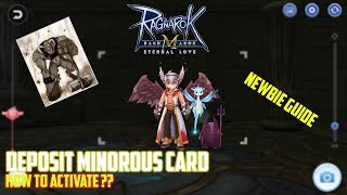 CHAMPION  ACTIVATE DEPOSIT EFFECT OF MINOROUS CARD  Ragnarok Mobile Eternal Love [upl. by Attaymik]