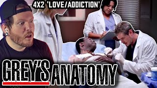 Greys Anatomy REACTION 4x2 LoveAddiction [upl. by Yliab]