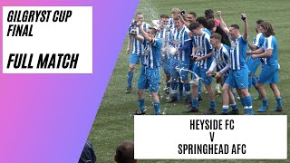 Heyside v Springhead  Manchester Football League Gilgryst Cup Final  Match Highlights [upl. by Burnaby]