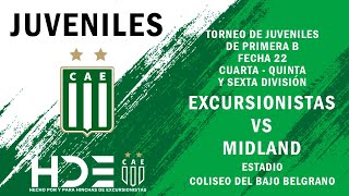 Excursionistas vs Midland  Fecha 22 [upl. by Eisler]