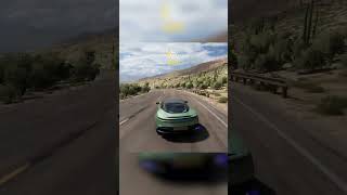 Aston Martin DBS Superleggera  Epic Free Roam in Forza Horizon 5 shorts shortsvideo [upl. by Artkele]