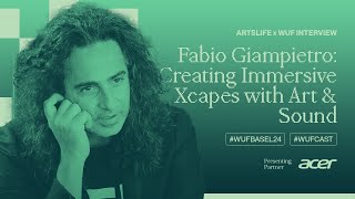 FABIO GIAMPIETRO ArtsLife Interview X WUF [upl. by Royd]