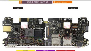 redmi Note 1s charging line  redmi note 1S charging diagram  redmi note 1S charging way [upl. by Folly]