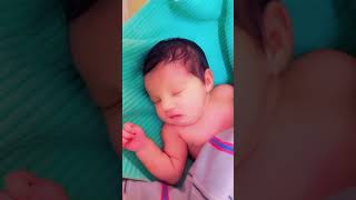 Heart touching 💔 junior cute baby birth newborn cutemoments respectmother viral trending [upl. by Dnalyram]