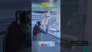 POV You play on a school laptop 💀 Fortnite fortniteclips martoz [upl. by Ruhl]