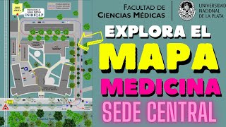 ¡Explorando la Facultad de Medicina UNLP un recorrido detallado por el mapa 🏥🔍 [upl. by Schuler]