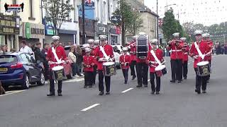 Orangefield Flute Band  Rising Sons of the Valley FB 35th Anniversary Parade 2023 [upl. by Enitsirhc]