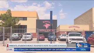 Parents students from Lamar ES devastated by EPISD’s decision to close down schools [upl. by Evans946]