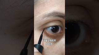 Eyeliner Idea makeup tutorial eyeliner eyelinertoturial hack beauty shots youtubeshorts [upl. by Nwahsd876]