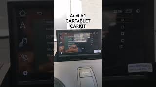 Audi A1 schermo Touch Android amp Apple CarPlay Carkit [upl. by Past2]